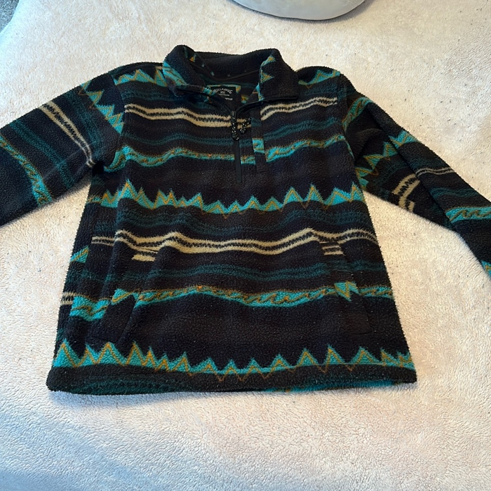 Billabong half zip fleece men or women